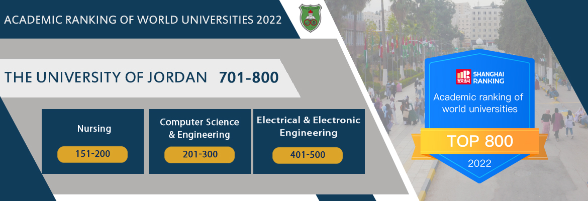 Shanghai 2022 The University of Jordan